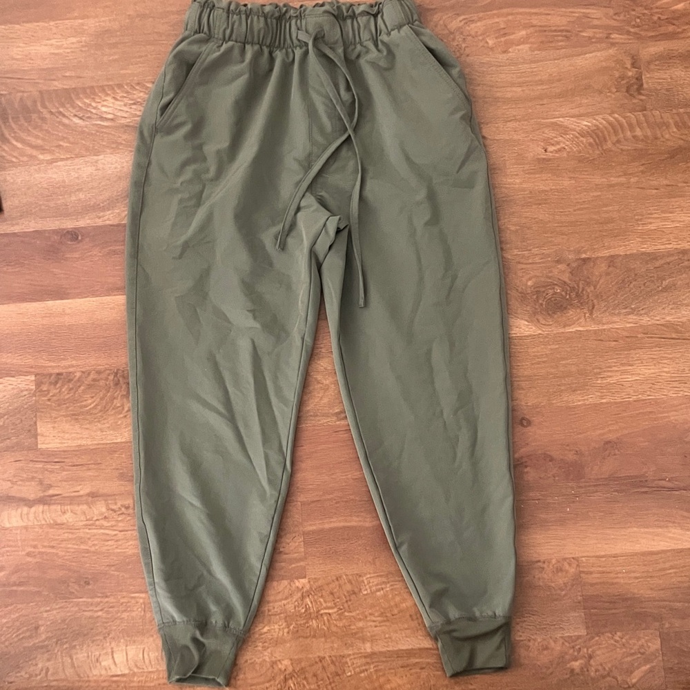 Abercrombie & Fitch Sage Green Joggers